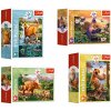 Trefl Trefl Mini puzzle 54 dielikov Dinosaurus