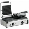 Elektrický kontaktný gril dvojitý - hore ryhovaný a dole hladký 100011230