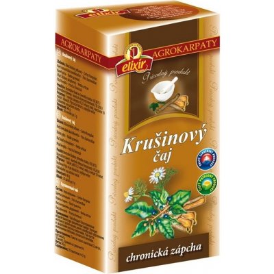 Agrokarpaty krušinový bylinný čaj 20x2g