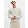 GAP pletený sveter s prímesou vlny biela