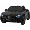 JOKO Elektrické autíčko Mercedes Benz AMG SL63 4x4, penové kolesá, kožené sedadlo, FM rádio, čierne