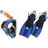 Oceanreef Šnorchlovací set OCEAN REEF ARIA QR + DUO TRAVEL S/M (36 až 42) L/XL modrá BL