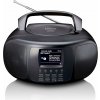 Rádio s CD prehrávačom LENCO SCD-6000BK Čierne