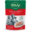 Oasy Cat More Love Adult - Kuracie filety s pečeňou vo vývare 70g