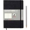 LEUCHTTURM1917 Softcover Medium A5 Black bodkovaný