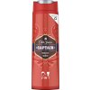 Old Spice sprchový gél a šampón 3v1 Captain 400 ml