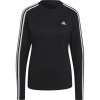 adidas Bavlnené tričko s dlhým rukávom čierna