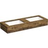 Kompaktná doska pod umývadlo s umývadlom Intedoor TRENTA Compact dub x 130 cm až 160 cm x 50 cm S výrezom