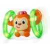 BRIGHT STARTS Hračka svietiaca hudobná opička LLB Roll&Glow™ 6-36m 52181-2