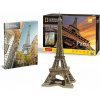 CUBICFUN 3D puzzle National Geographic: Eiffelova věž 80 dílků