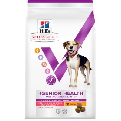 Hill's VE Canine Multi benefit Senior health Medium Maxi Chicken 10 kg