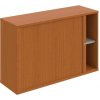 Hobis Policová skriňa Strong L, 120x76,8x40 cm, čerešňa/čerešňa