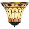 Vitrážová lampa nástenná CARAMEL 26*30