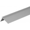Cezar - Profil schodiska pre LVT panely hliníková anóda -Strieborná Šírka v mm: 38 mm, Dĺžka: 2,7m