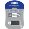 Verbatim USB flash disk, USB 2.0, 128GB, Pinstripe, čierny, 49071