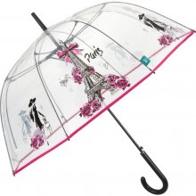 Perletti Paris deštník dámský holový průhledný