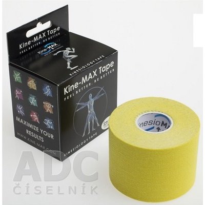 Kine-MAX Classic Kinesiology Tape tejpovacia páska žltá 5cm x 5m