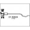 Stredný tlmič výfuku MTS 01.50824