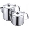 Džbánek na čaj z nerezové oceli, s víkem a sítem 0,3 l | CONTACTO, 504/035 inox