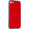 Puzdro gumené Samsung A600 Galaxy A6 2018 Glass červené PT