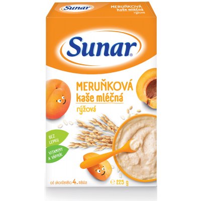 Sunar Mliečna MARHUĽOVÁ ryžová 225 g