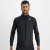 SPORTFUL Cyklistická vetruodolná bunda - FIANDRE PRO MEDIUM - čierna 3XL