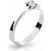 VIPgold Zásnubný prsteň SW338-61905 biele zlato