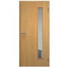 SAPELI Interiérové dvere ELEGANT KOMFORT 65 Povrchová úprava / Dekor: Dyha komfort - Dub natur
