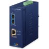 PLANET IP40 Industrial 2-Port konvertor sieťovej kabeláže Modrá (IXT-900-2X1UP)