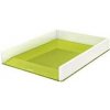 Odkladač dvojfarebný Leitz WOW, Metalická zelená