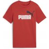 Puma Essentials 2 Color N0.1 Logo Tee B červená biela