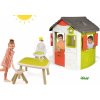 Smoby set domček Jura Lodge s dvoma dverami a 3 stoličky Kid Chair 810500-22