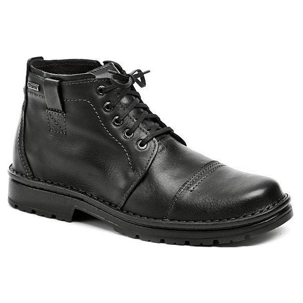 Pánske členkové topánky Bukat 211 černé pánské zimní boty