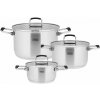 Teesa TSA0149 Sada hrncov z nehrdzavejúcej ocele COOK PRIME, 3 ks