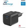 SWISSTEN SIEŤOVÝ ADAPTÉR GaN 1x USB-C 20W POWER DELIVERY ČIERNY