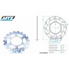 Kotúč brzdový MTZ - zubatý dizajn Wave - Kawasaki KX85/01-24 + KX100/01-21 + KX112/22-24