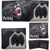 Peňaženka Venom s 3D kovovým znakom