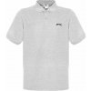 Slazenger Plain pánske polo tričko Grey Marl L