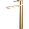 Gamma Simba, vysoká umývadlová batéria h-312, zlatá lesklá, GMA-BSAUW-GD