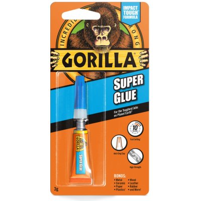 GORILLA SUPER GLUE SEKUNDOVÉ LEPIDLO 3 g