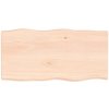 Stolová doska 100x50x(2-6) cm neošetrený masív živé hrany