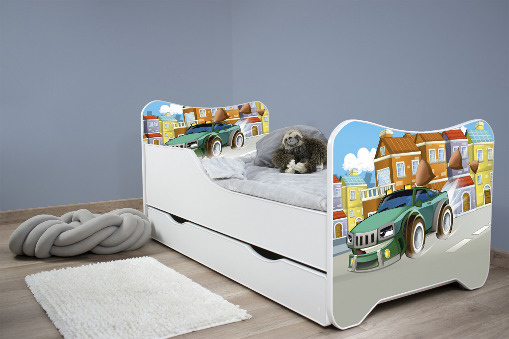 Top Beds Happy Kitty Super auto so zásuvkou