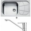 Set Foster BIG BOWL 1561 40 mikro + Deante CORIO BFC 060M
