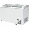 TEFCOLD Pultový mrazák presklené oblé veko | ARO 506/2 White Edge