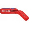 Knipex ErgoStrip, Ochranná izolácia, 93 g, Modrá, Červená