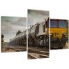 Obraz - idúci vlak (Obraz 90x60cm)