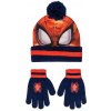 Zimný set 2 ks čiapka a rukavice Spider-Man Marvel