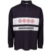 INDEPENDENT mikina - Crosses Polo Crew Black/Athletic Heather (BLACK-ATHLETIC HEATH) veľkosť: L