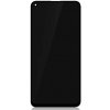 Huawei P40 Lite čierny OEM LCD displej s dotykovou obrazovkou a predným rámom