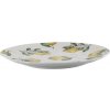 Porcelánový jedálenský tanier s citrónmi Maison Limone Blossom - 27*2,5 cm - Chic Antique
